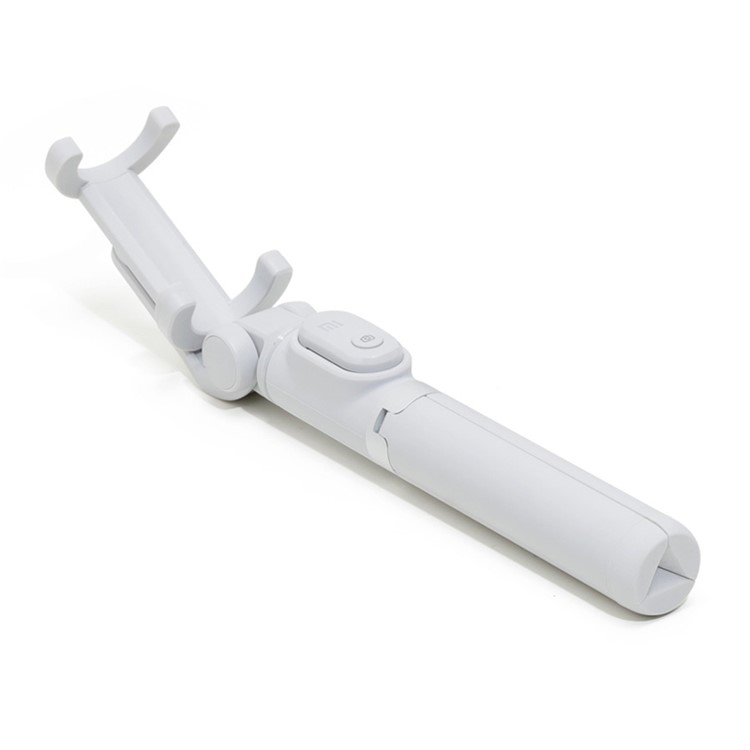 XIAOMI Self-portrait Tripod Extendable Phone Selfie Stick with Built-in Bluetooth Remote Shutter - Grey-3