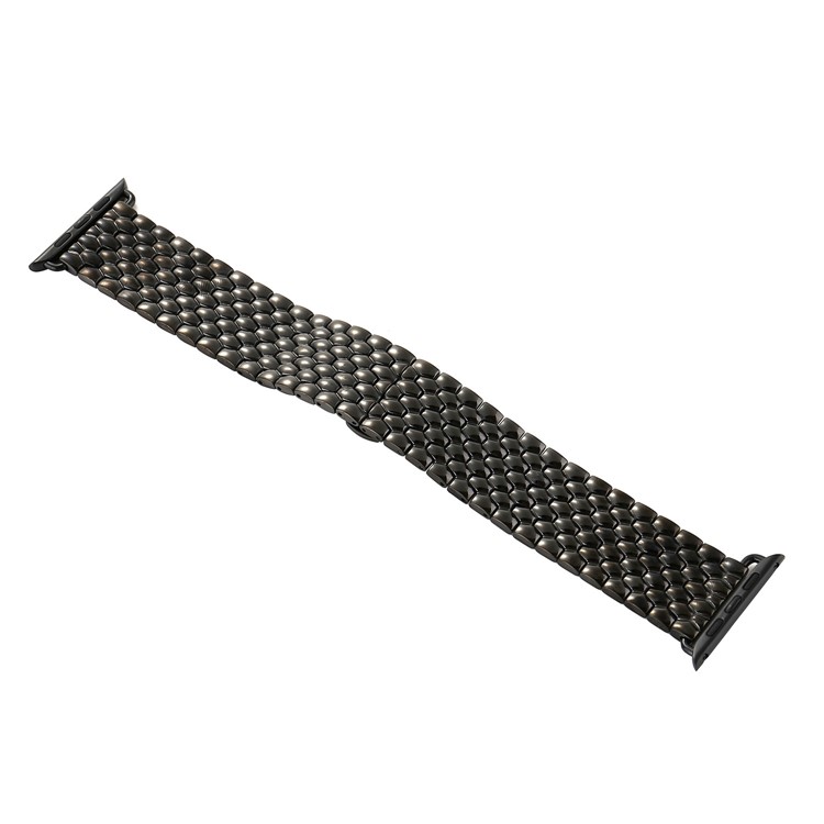 Dragon Pattern Stainless Steel Strap for 42mm Apple Watch Series 3 Series 2 Series 1 - Black-3