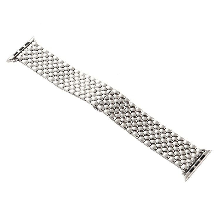 Dragon Pattern Stainless Steel Watchband for 42mm Apple Watch Series 3 Series 2 Series 1 - Silver Color-3