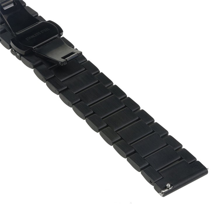 Stainless Steel Metal Watchband Butterfly Closure for Samsung Gear S3 Frontier/Classic - Black-7
