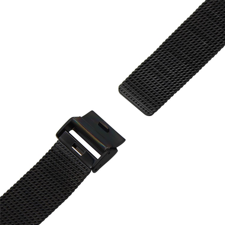 OEM Stainless Steel Mesh Watch Band Strap Replacement for Huawei Watch - Black-5