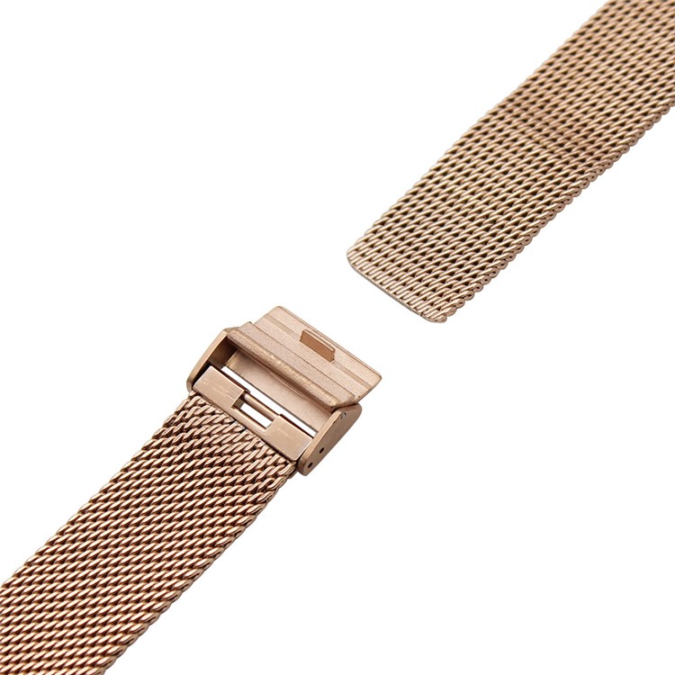 OEM Stainless Steel Mesh Wristband Strap for Huawei Watch - Rose Gold Color-5