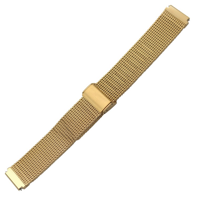 OEM Stainless Steel Metal Mesh Band Watch Strap for Huawei Watch - Gold Color-2
