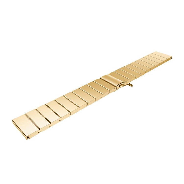 Solid Link Stainless Steel Watch Strap Replacement for Samsung Gear S3 Classic / S3 Frontier - Gold Color-2