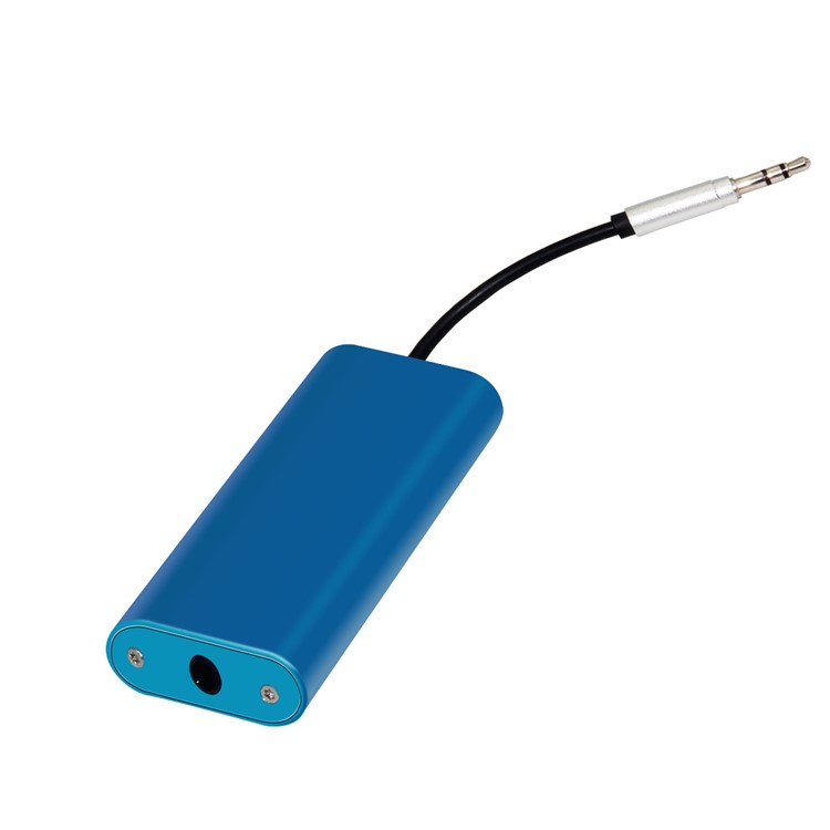 3.5mm Stereo HiFi Headphone Audio Sound Amplifier Adapter - Blue-4