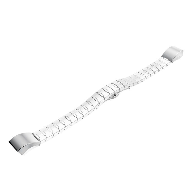 Ceramic Strap Replacement Butterfly Closure Wrist Band for Fitbit Alta / Alta HR - White-4