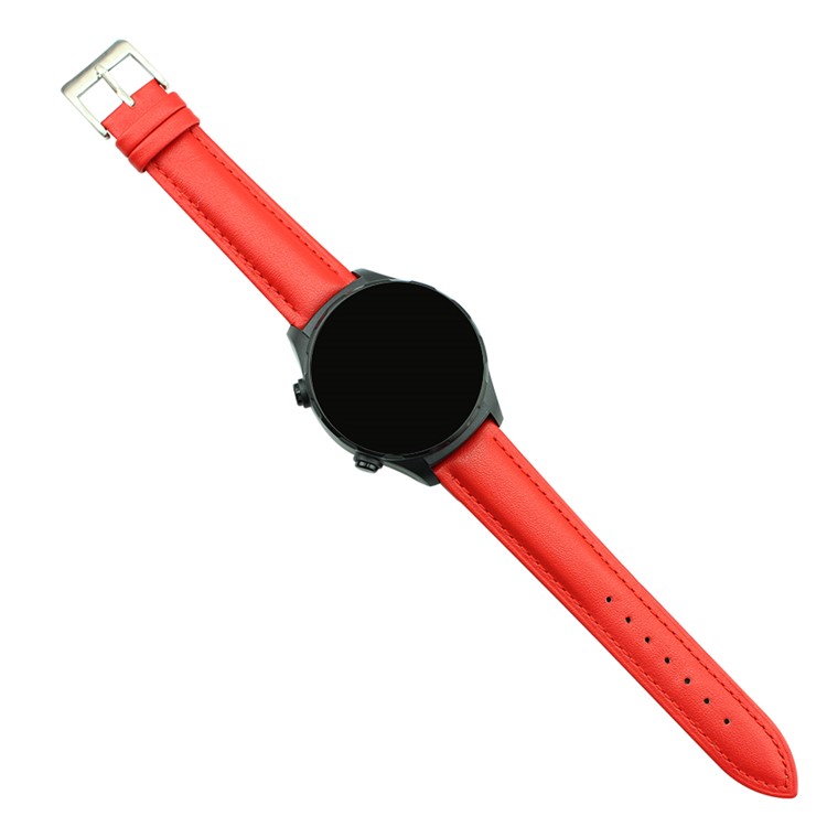 Genuine Leather Watch Bracelet Strap for Huawei Watch 2 - Red-1