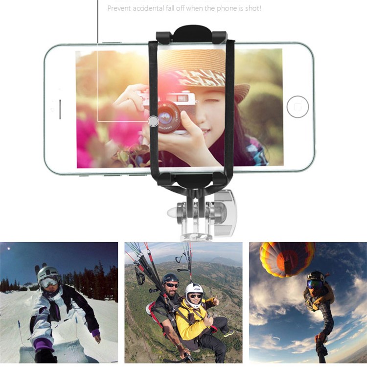 WONEW Selfie Set Extendable Selfie Stick Tripod Mount Adapter with Bluetooth Remote Shutter etc. - Rose Gold Color-4