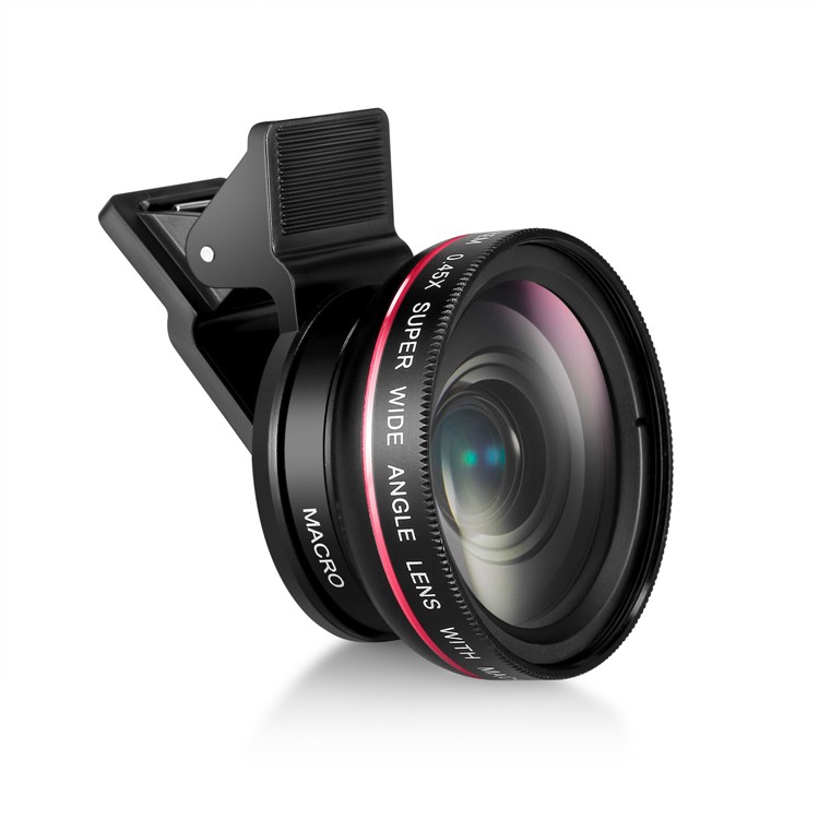 MACTREM 2 in 1 Wide Angle + Macro Universal Cell Phone Lens Kit for iPhone 6s / 6s Plus etc.-7