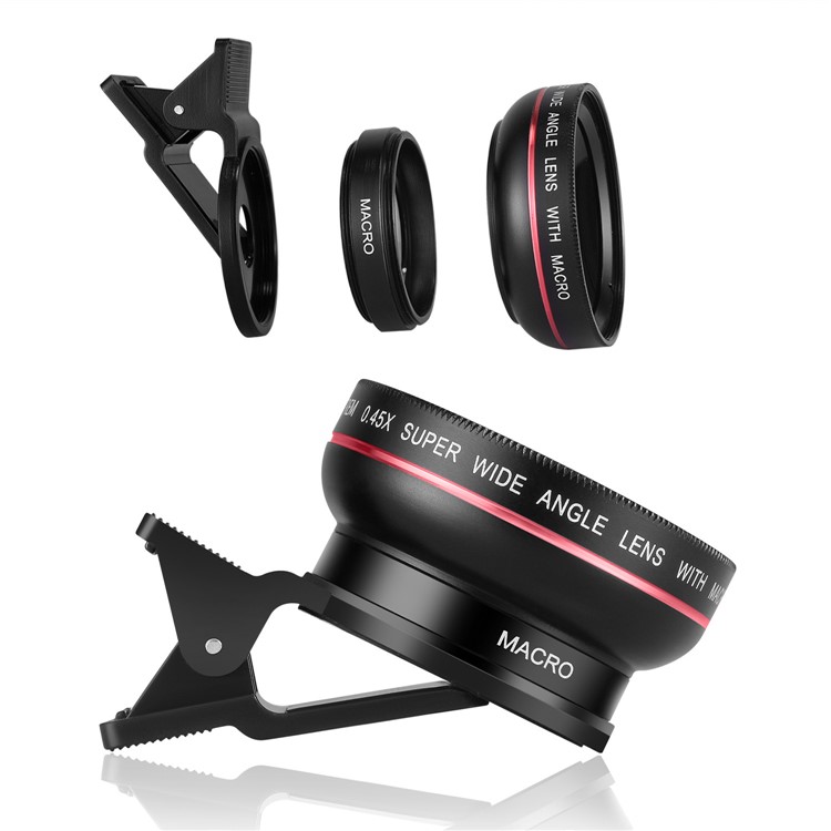 MACTREM 2 in 1 Wide Angle + Macro Universal Cell Phone Lens Kit for iPhone 6s / 6s Plus etc.-8