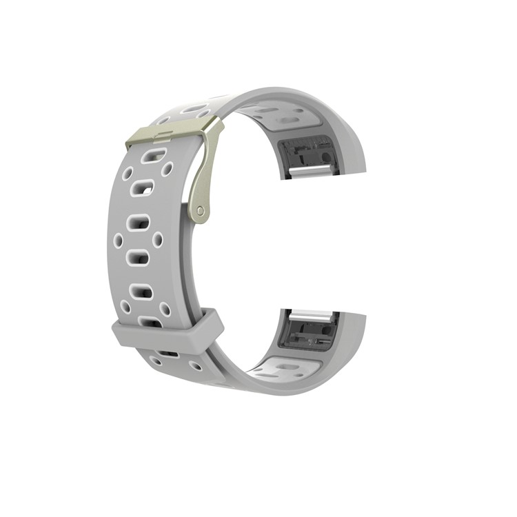 10Pcs/Set Bi-color Soft-Silikon-Uhr-Band-Ersatz für Fitbit Charge 2, Größe: S-12