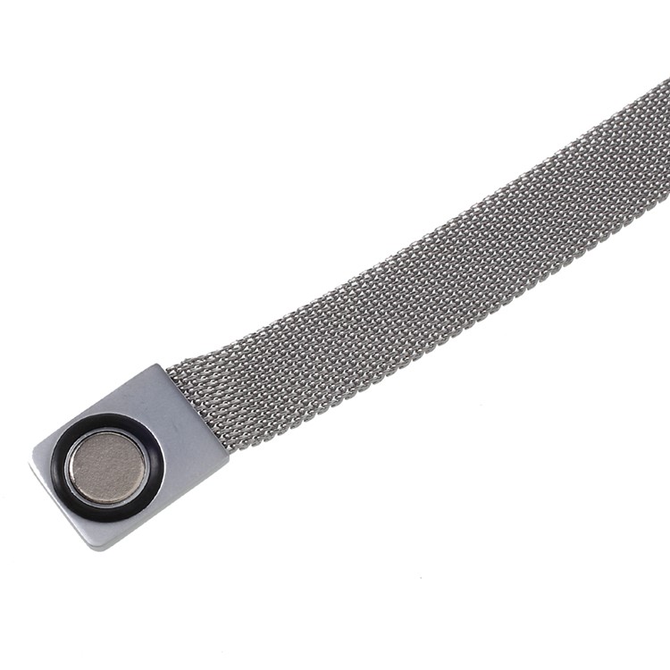 Magnetic Matel Wrist Watch Strap Replacement for Xiaomi Mi Band 2 - Sliver-4