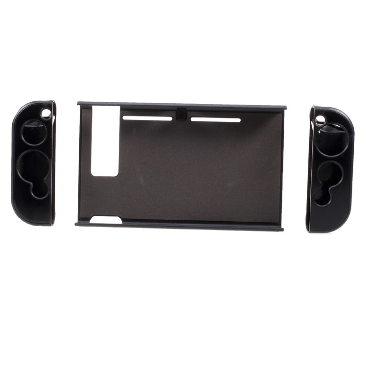 Aluminum Alloy Protective Metal Shockproof Anti-Scratch Hard Case for Nintendo Switch - Black-5