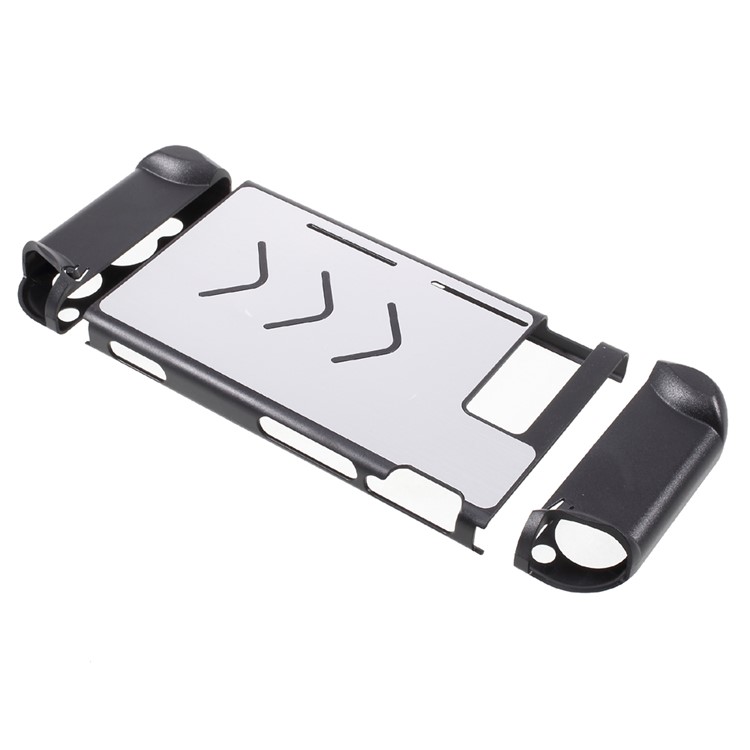 Metal Shockproof Anti-Scratch Aluminum Alloy Protective Cover for Nintendo Switch - Silver Color-2