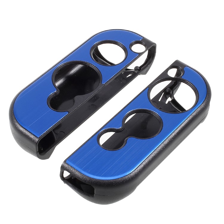 Caixa De Proteção Contra Metal Resistente A Choque Anti-choque De Metal Para Interruptor Nintendo - Azul Escuro-3