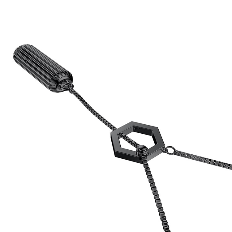 Accessory Jewelry Necklace Pendant for Fitbit Flex 2 - Black-4