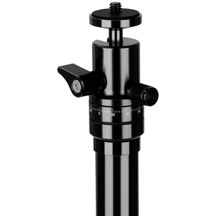 MOMAX Tripod Pro 6 Multi-functional Selfie Stick Table Top Tripod Outdoor Tripod for DSLR Cameras - Black-13
