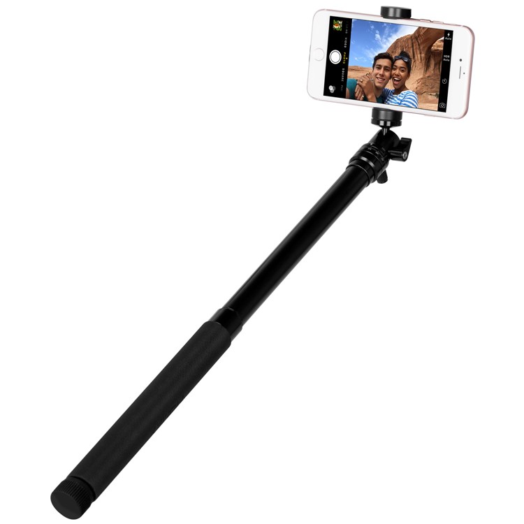 MOMAX Tripod Pro 6 Multi-functional Selfie Stick Table Top Tripod Outdoor Tripod for DSLR Cameras - Black-17