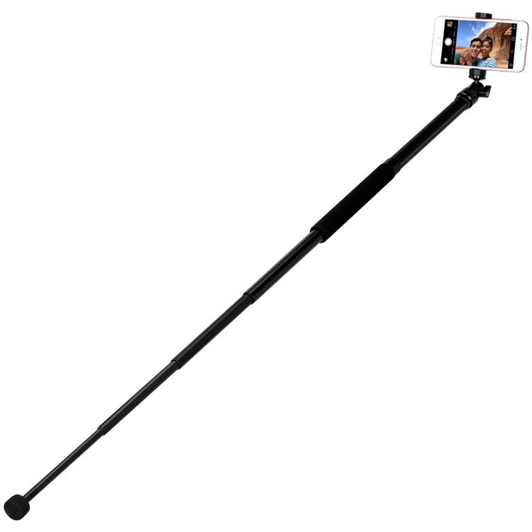 MOMAX Tripod Pro 6 Multi-functional Selfie Stick Table Top Tripod Outdoor Tripod for DSLR Cameras - Black-19