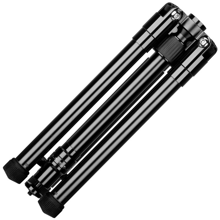 MOMAX Tripod Pro 6 Multi-functional Selfie Stick Table Top Tripod Outdoor Tripod for DSLR Cameras - Black-2