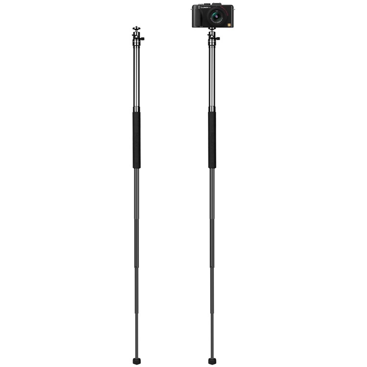 MOMAX Tripod Pro 6 Multi-functional Selfie Stick Table Top Tripod Outdoor Tripod for DSLR Cameras - Black-20
