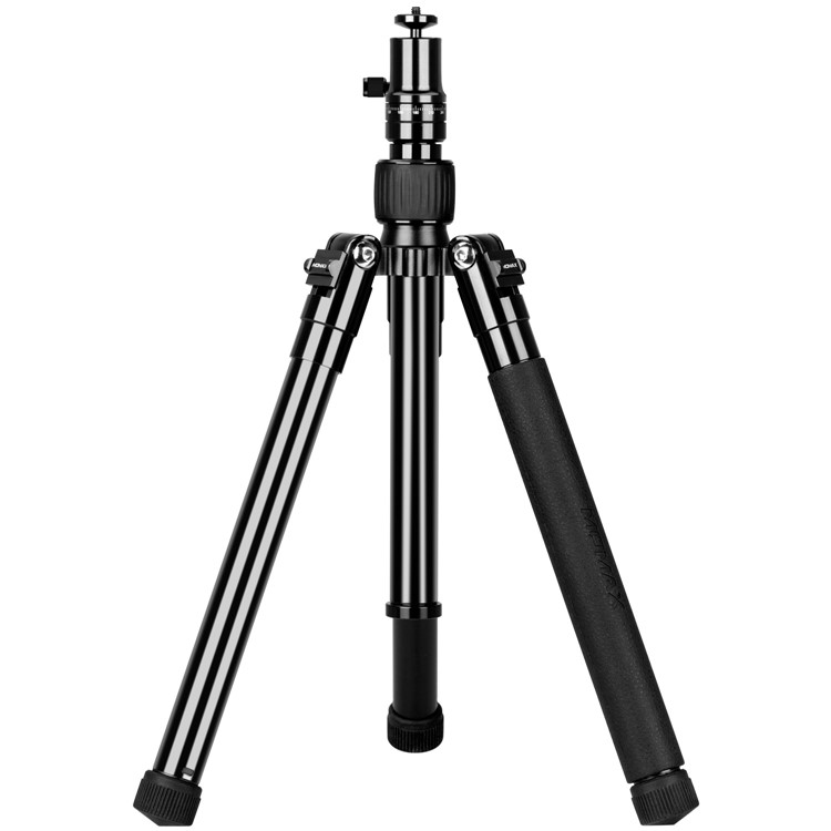 MOMAX Tripod Pro 6 Multi-functional Selfie Stick Table Top Tripod Outdoor Tripod for DSLR Cameras - Black-3