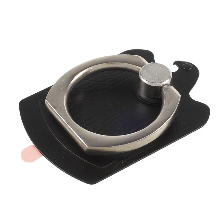 CMZWT CPS-009 Drop-resisting Magnetic Phone Ring Grip Universal Phone Stand - Black-3