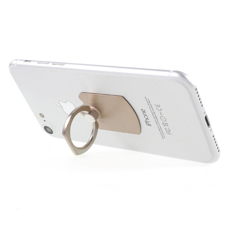 CMZWT CPS-009 Drop-resisting Phone Ring Grip Magnetic Stand - Gold Color-3