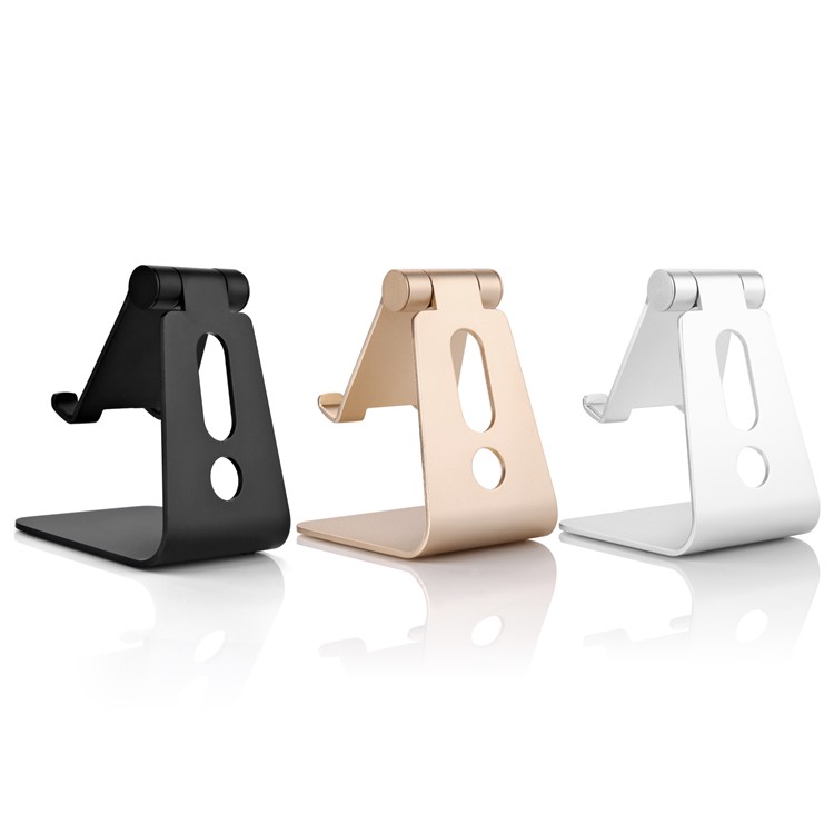 Phone Tablet Desktop Stand Holder for iPhone 7 / iPad 9.7 (2017) / Samsung S8 Etc. - Black-2