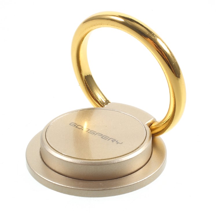 MERCURY GOOSPERY Universal Finger Grip Ring Holder Phone Stand for All Smartphones - Gold Color-5