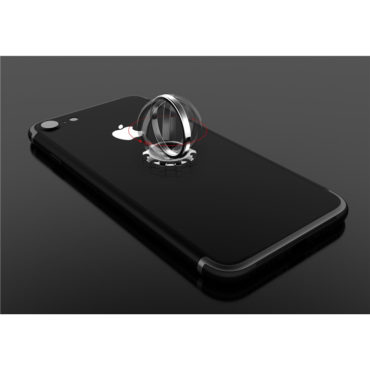 CASEME Multi-functional Magnetic Gear Fidget Spinner Desktop Mount for iPhone 7, Samsung S8 - Silver Color-10