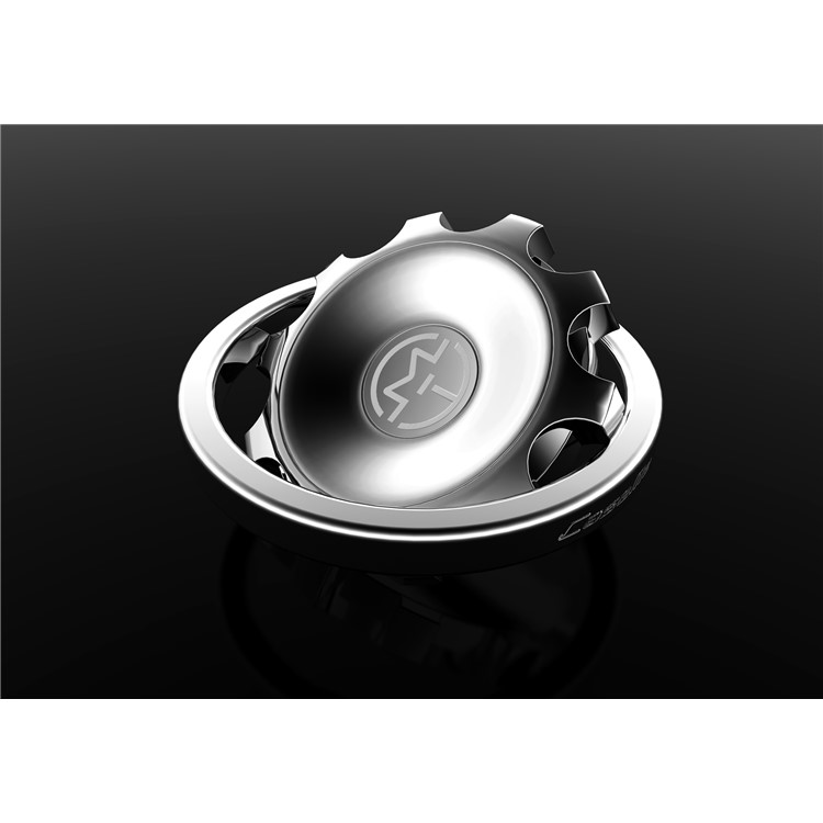 CASEME Multi-functional Magnetic Gear Fidget Spinner Desktop Mount for iPhone 7, Samsung S8 - Silver Color-4
