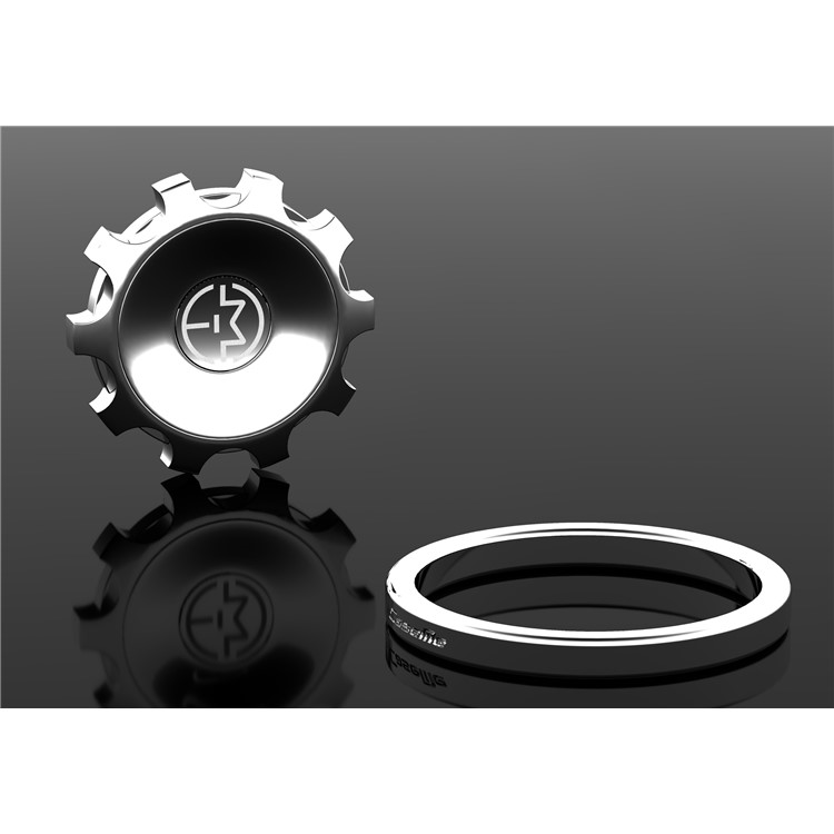 CASEME Multi-functional Magnetic Gear Fidget Spinner Desktop Mount for iPhone 7, Samsung S8 - Silver Color-6