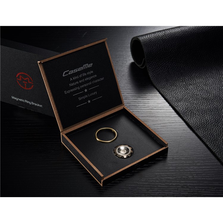 CASEME Creative Magnetic Gear Fidget Spinner Phone Stand Mount for iPhone 7, Samsung S8 - Gold Color-8