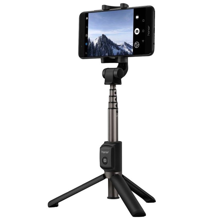 HUAWEI HONOR AF15 Wireless Bluetooth Control Celular Tripé Stand Selfie Stick para Huawei P10 etc. - Preto-2