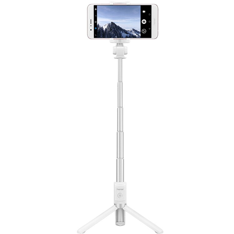 HUAWEI HONOR AF15 Cellphone Tripod Stand Selfie Stick Wireless Bluetooth Control for Huawei P10 etc. - White-4