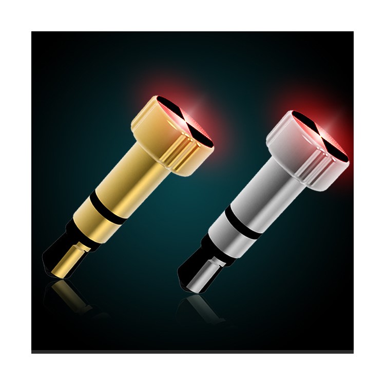 IR2 3.5mm Plug Universal IR Wireless Remote Control for Apple iPhone - Gold-6