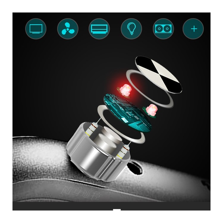 IR2 Universal IR Remote Control Adapter Support iOS Operation with 3.5mm Plug - Silver Color-5