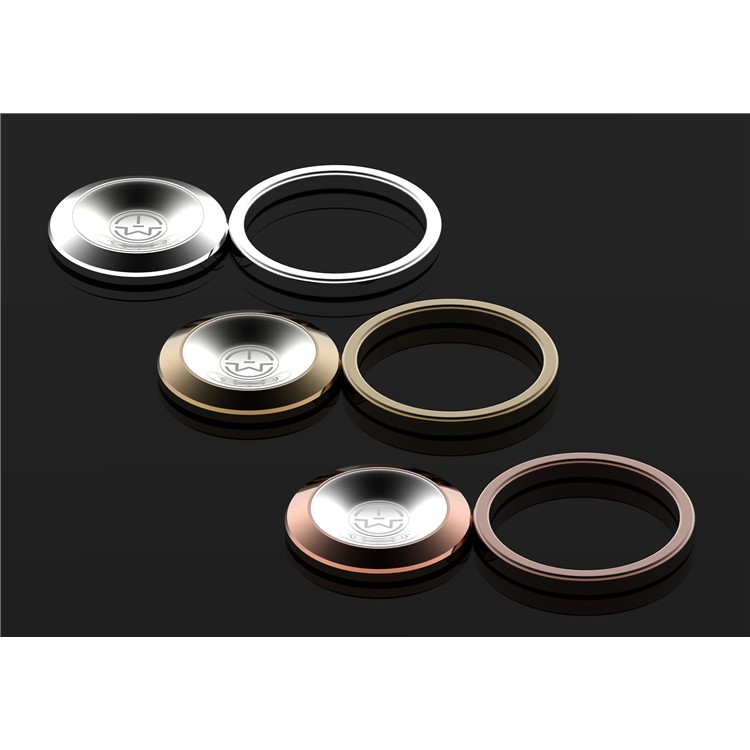 CASEME Creative Magnetic Fingertip Ring for iPhone 7, Samsung S8 - Gold Color-16