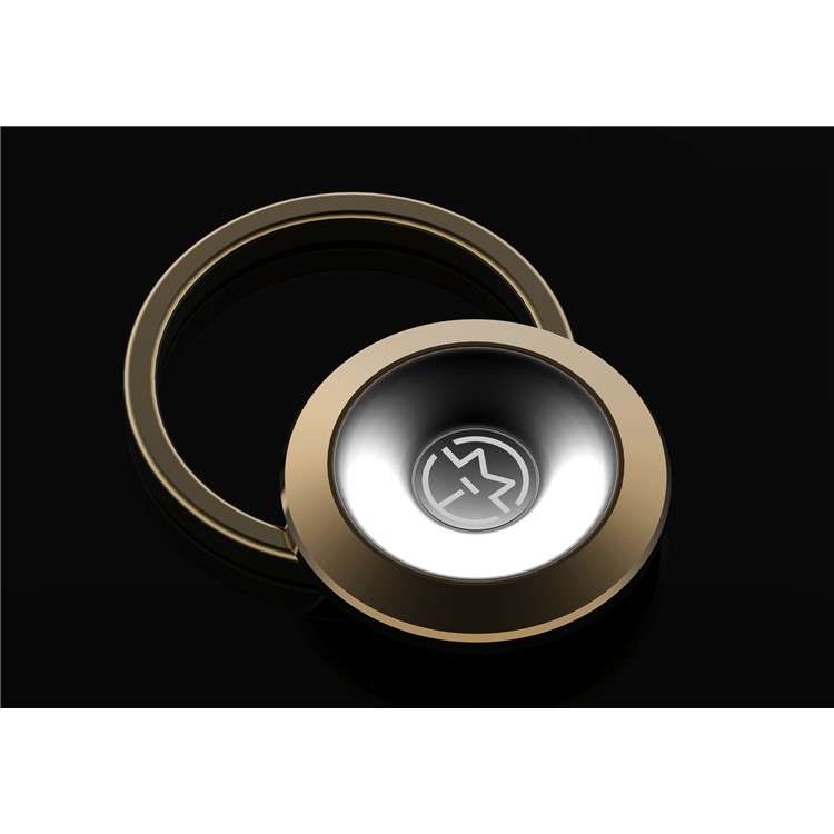 CASEME Creative Magnetic Fingertip Ring for iPhone 7, Samsung S8 - Gold Color-5