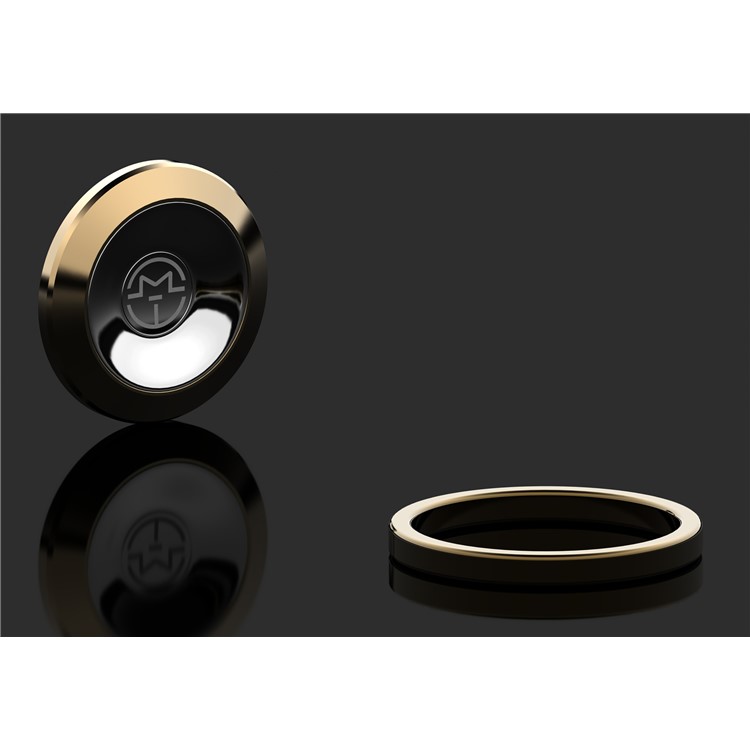 CASEME Creative Magnetic Fingertip Ring for iPhone 7, Samsung S8 - Gold Color-8