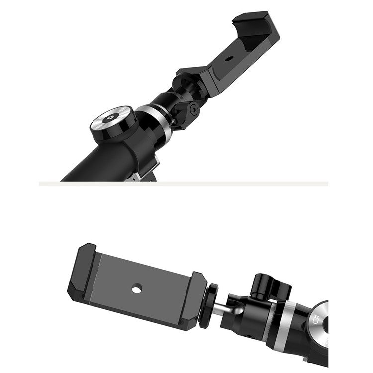 WONEW King Kong Series Extendable Bluetooth Selfie Stick Monopod - Black-2