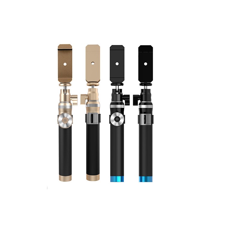 WONEW King Kong Series Extendable Bluetooth Selfie Stick Monopod - Black-5