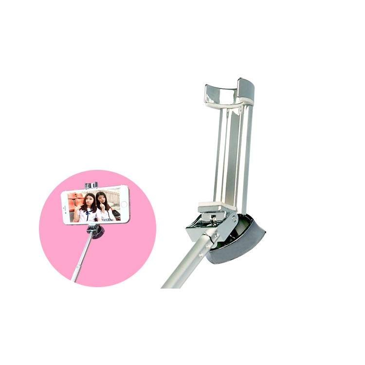 WONEW BR19 Mini Portable Lipstick Selfie Stick Monopod Bluetooth Connection for iPhone 7 / 7 Plus Etc. - Black-2