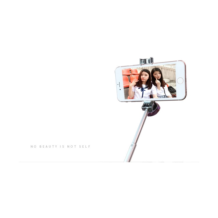 WONEW BR19 Lipstick Shape Extendable Bluetooth Selfie Stick Monopod for iPhone 7 / 7 Plus Etc. - Pink-2
