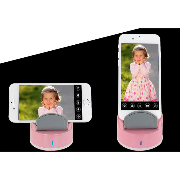 WONEW BR33 Bluetooth Remote Shutter 360 Degree Rotary Selfie Robot - White-3