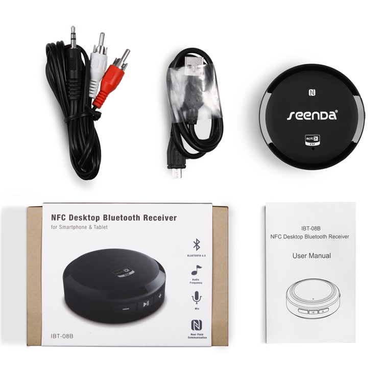 SEENDA IBT-08B NFC Desktop Bluetooth Receiver-10