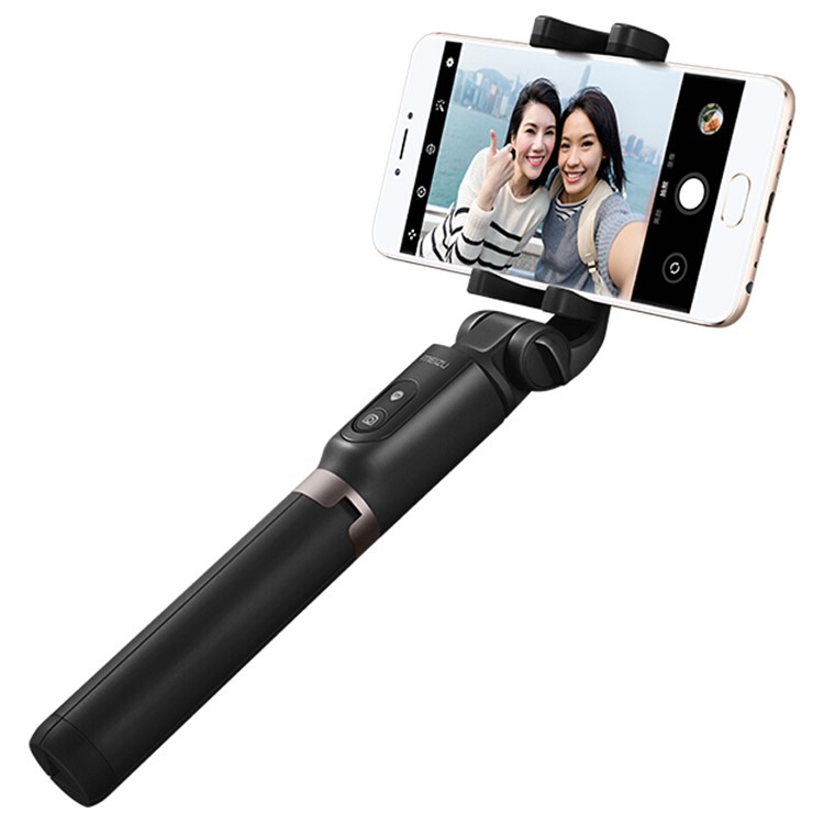 MEIZU Bluetooth Remote Control Selfie Stick Tripod for iPhone Samsung - Black-4