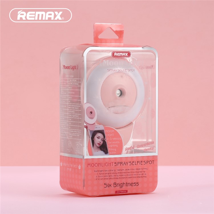 REMAX Mini Water Spraying and Light Compensation 2-in-1 Fill Light - White-10