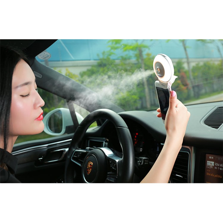 REMAX Mini Water Spraying and Light Compensation 2-in-1 Fill Light - White-4